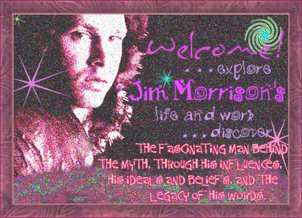jim morrison welcome graphic